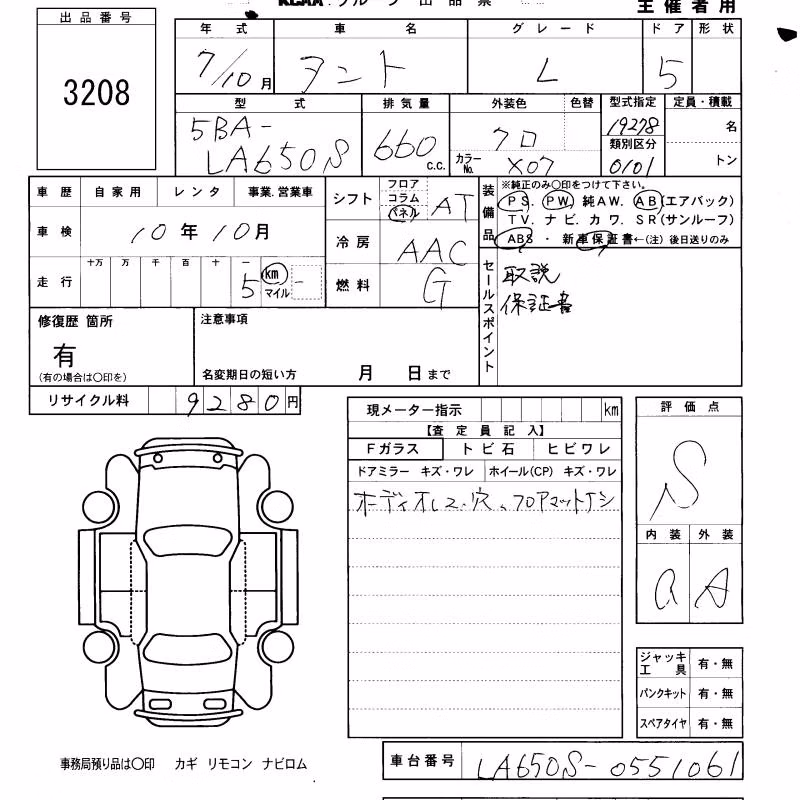 DAIHATSU TANTO