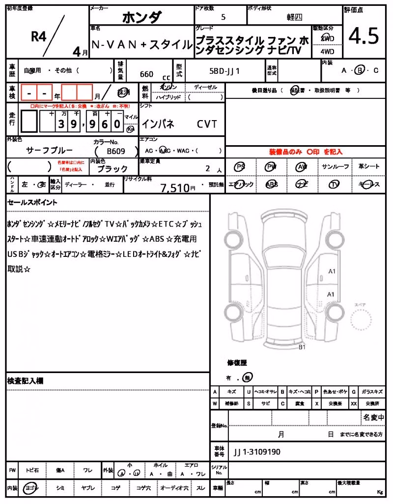 HONDA N-VAN