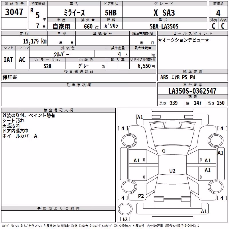DAIHATSU MIRA E:S
