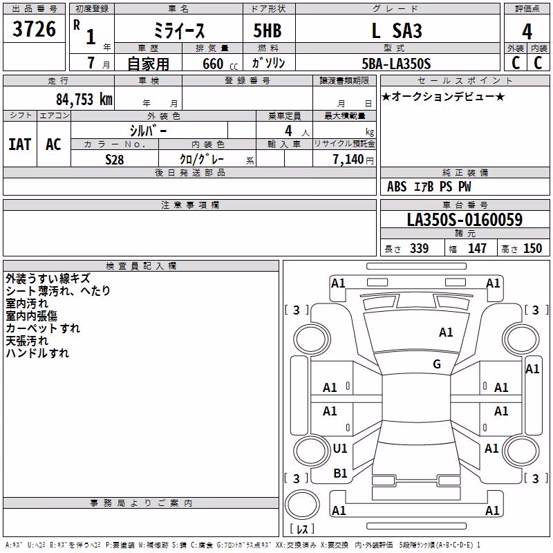 DAIHATSU MIRA E:S