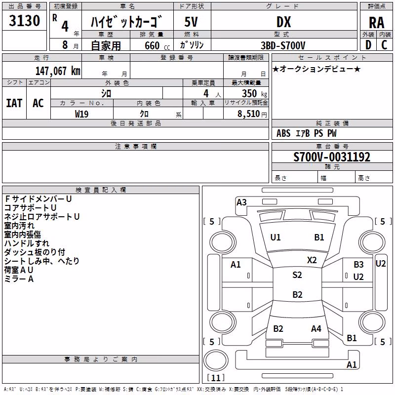 DAIHATSU ATRAI