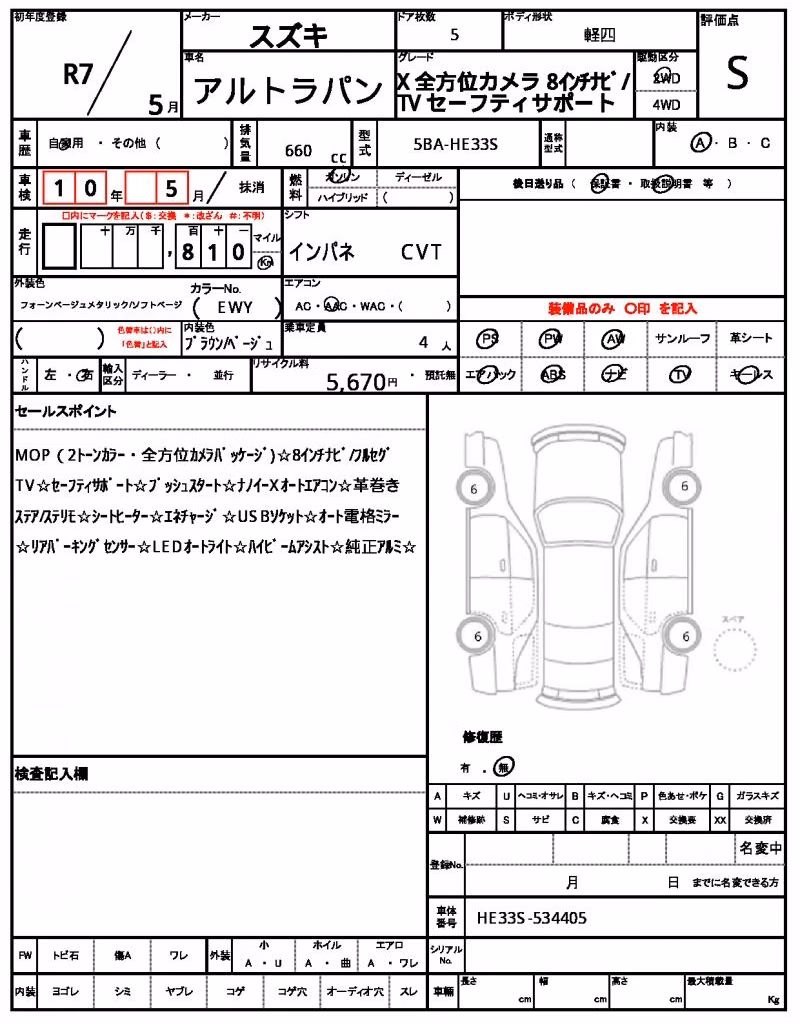 SUZUKI ALTO LAPIN
