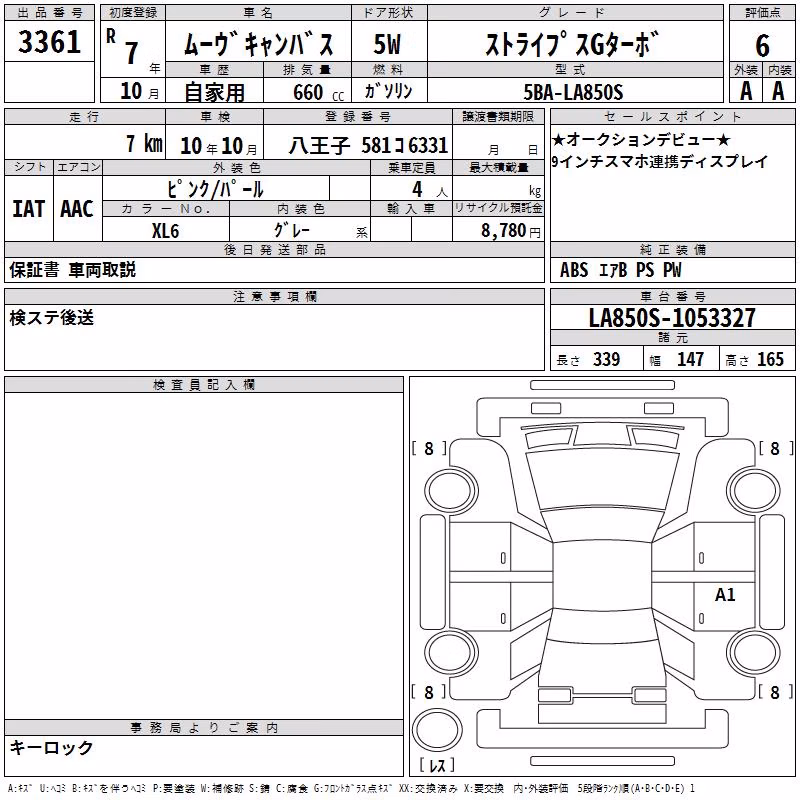 DAIHATSU MOVE CANBUS