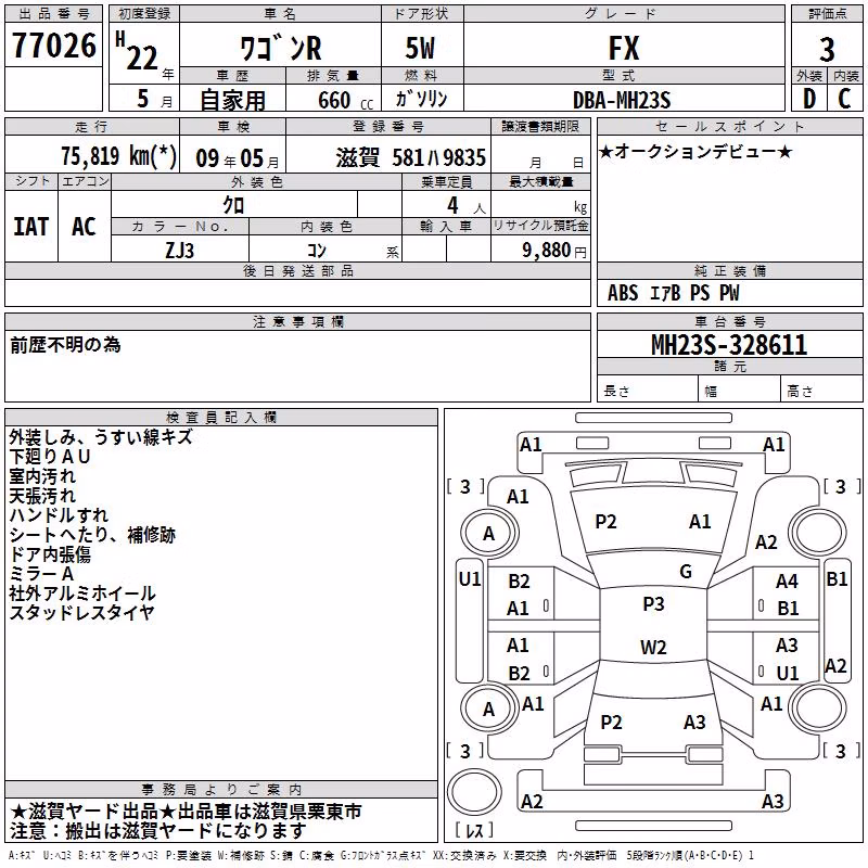 SUZUKI WAGON R
