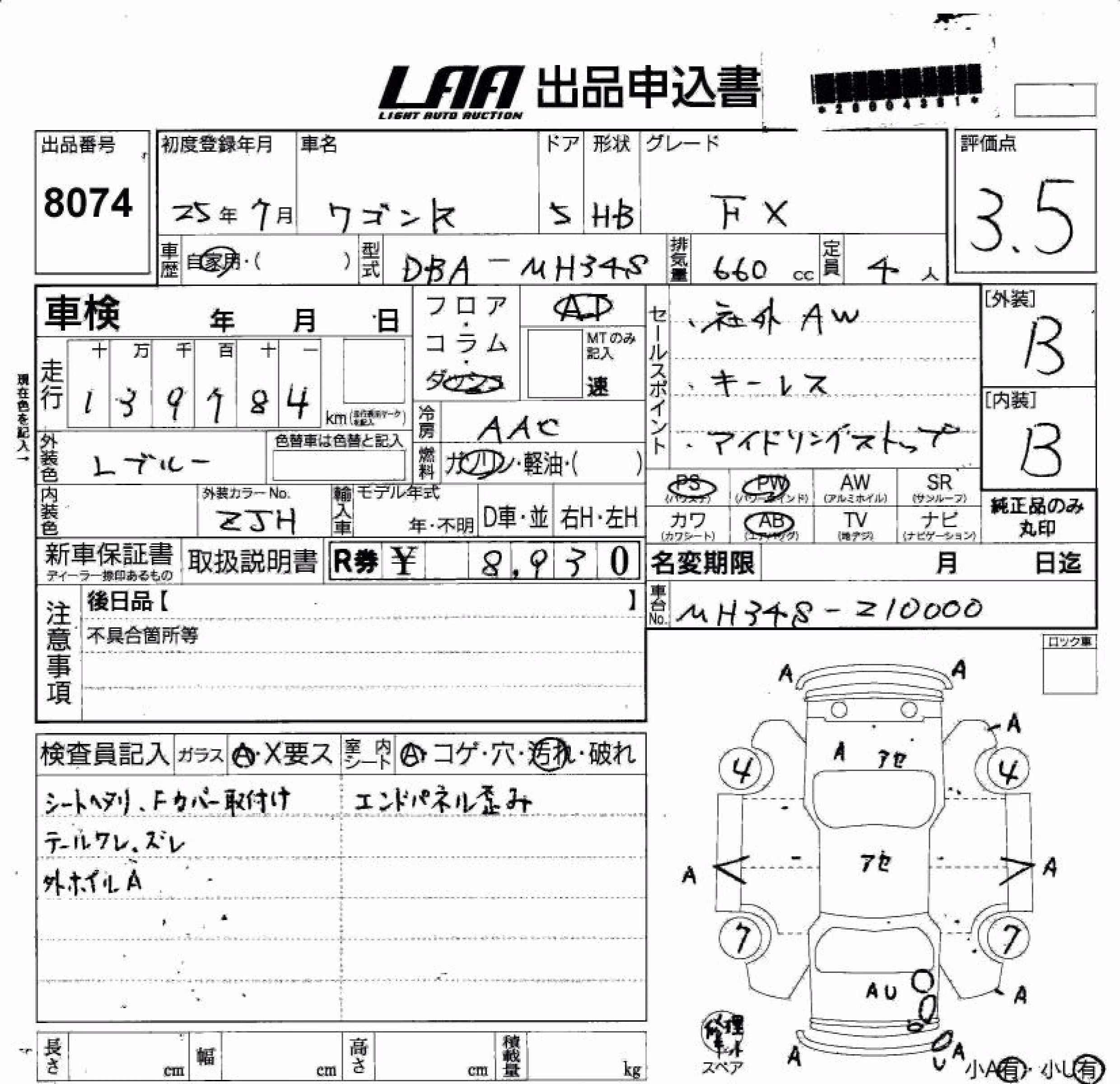 SUZUKI WAGON R