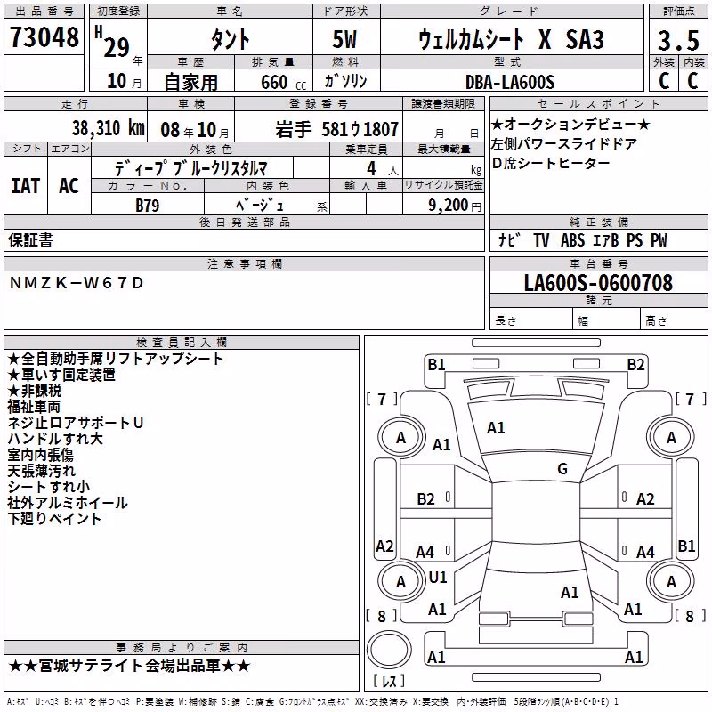 DAIHATSU TANTO