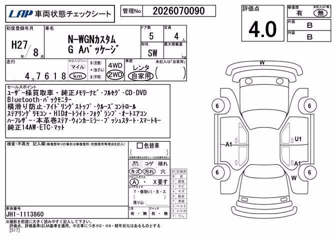 HONDA N-WGN