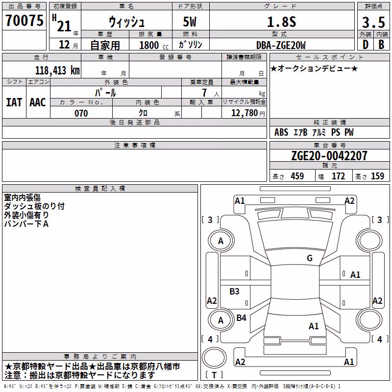 TOYOTA WISH