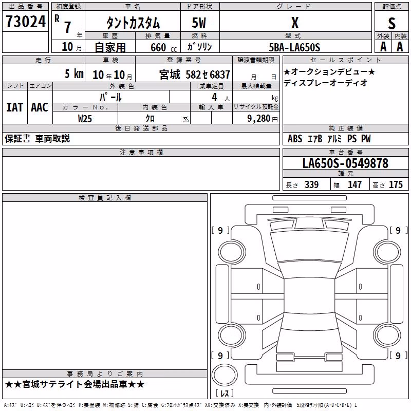 DAIHATSU TANTO