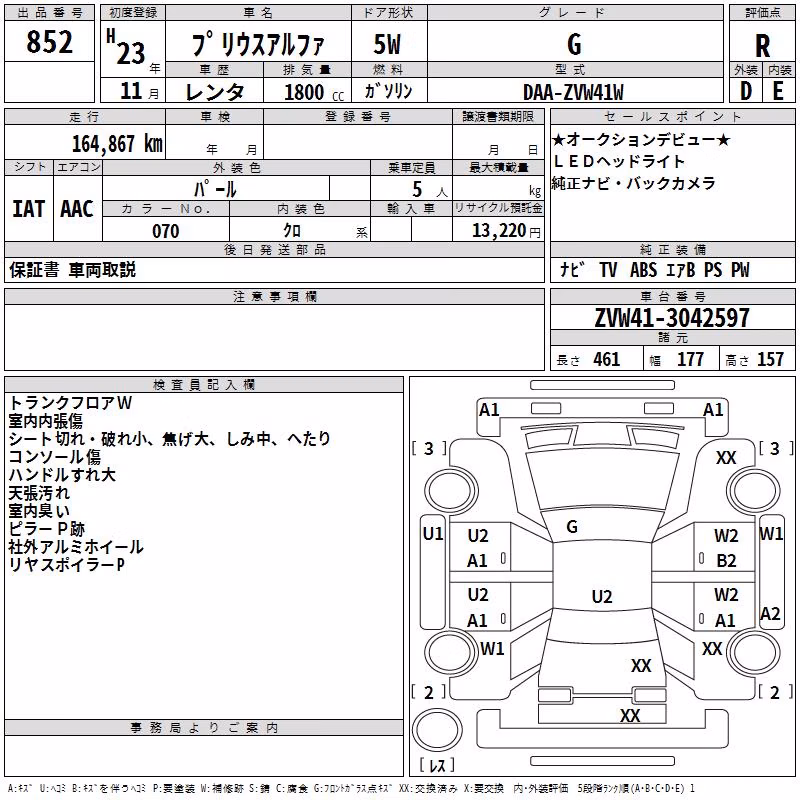TOYOTA PRIUS ALPHA