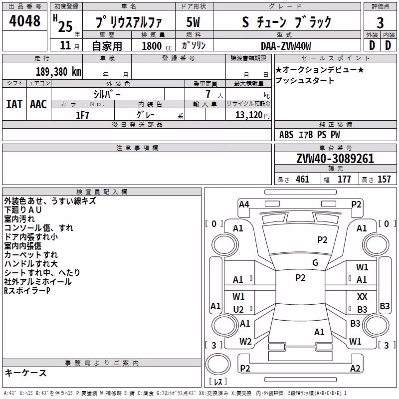 TOYOTA PRIUS ALPHA