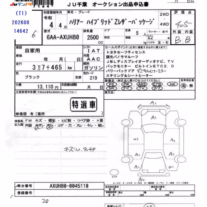 TOYOTA HARRIER