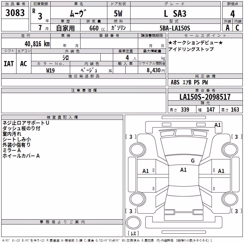 DAIHATSU MOVE