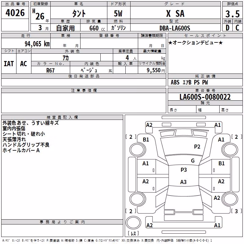 DAIHATSU TANTO