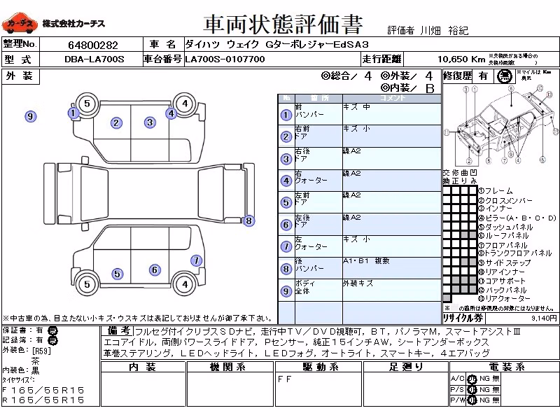 DAIHATSU WAKE