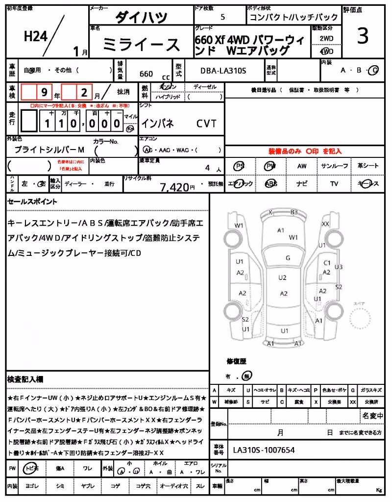 DAIHATSU MIRA E:S