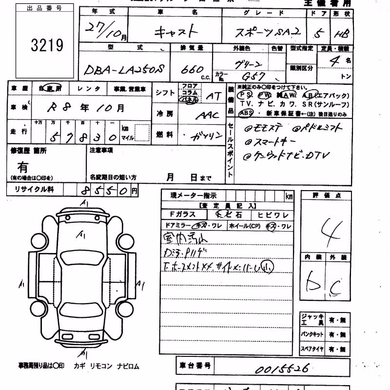 DAIHATSU CAST