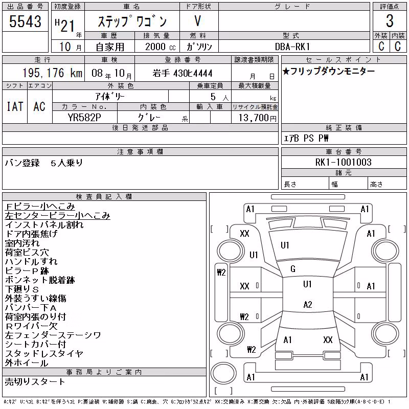 HONDA STEPWGN