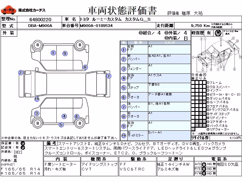 TOYOTA ROOMY