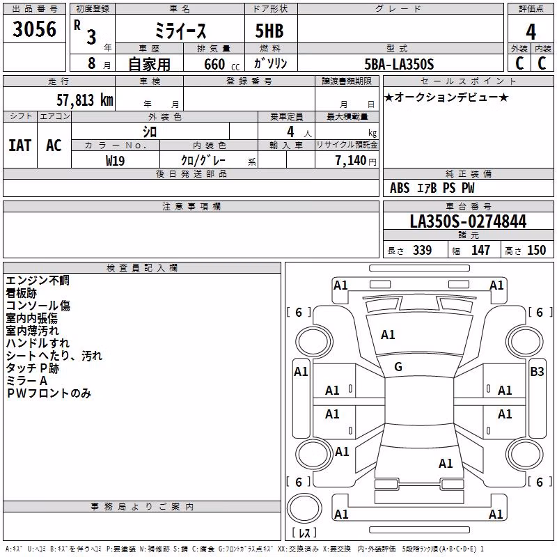 DAIHATSU MIRA E:S