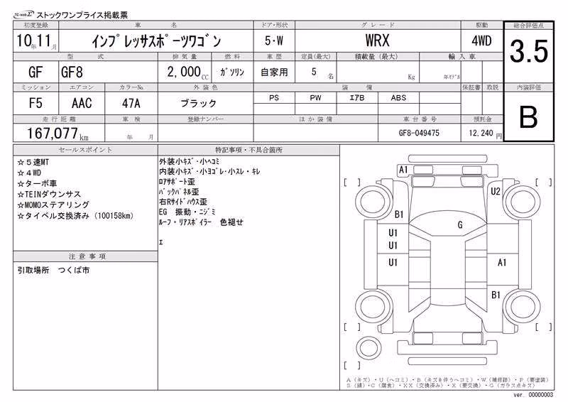 SUBARU IMPREZA