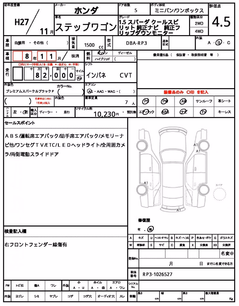HONDA STEPWGN