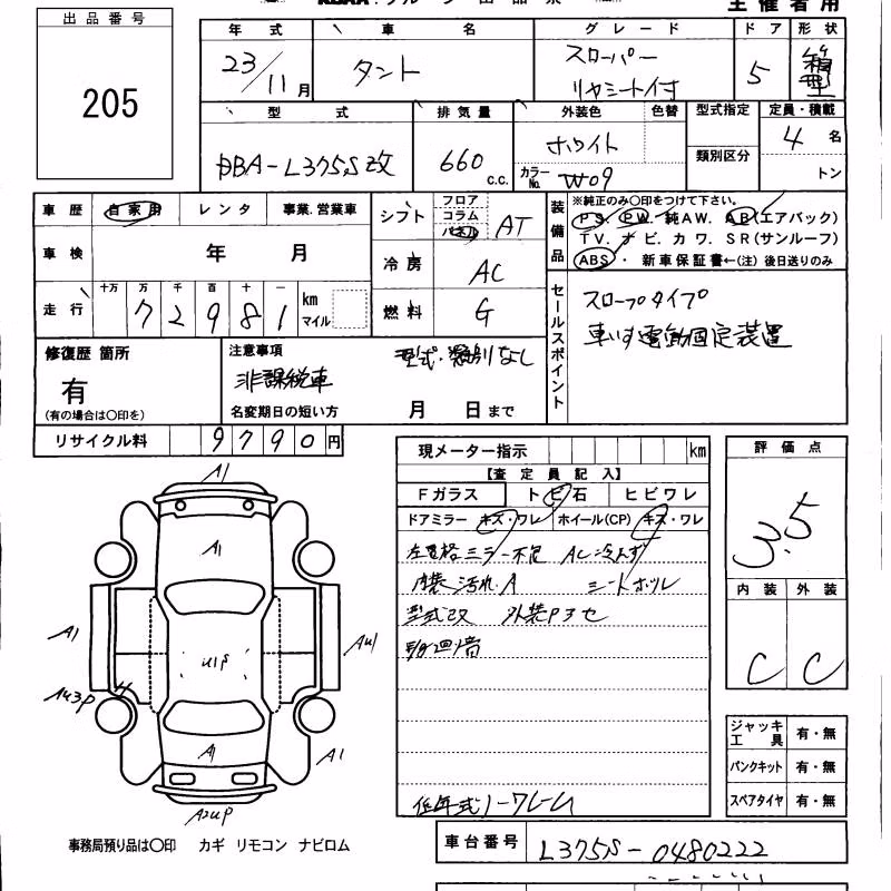 DAIHATSU TANTO
