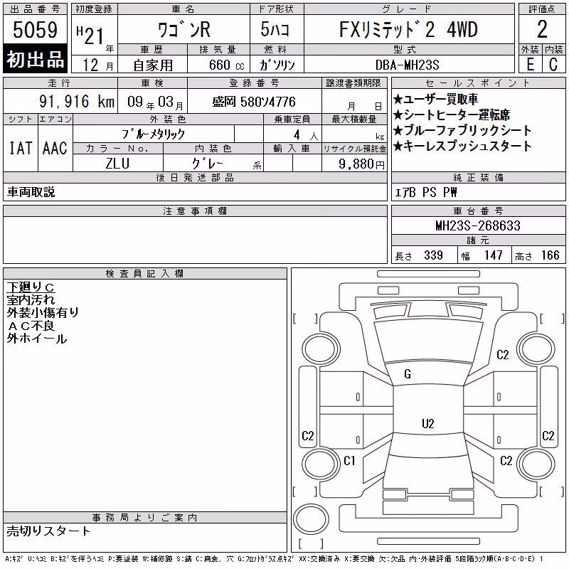 SUZUKI WAGON R