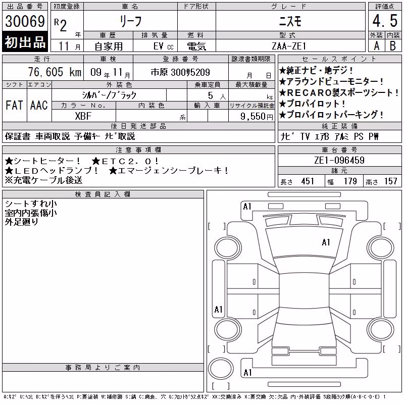 NISSAN LEAF