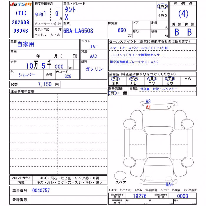 DAIHATSU TANTO