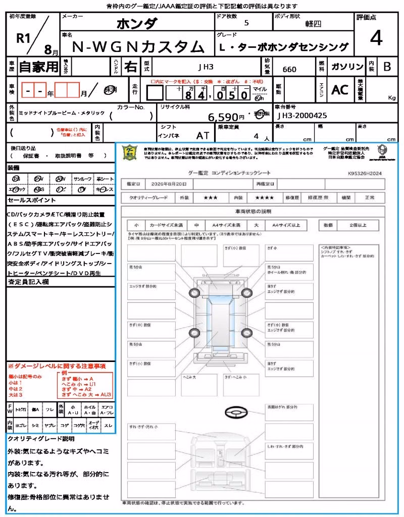 HONDA N-WGN