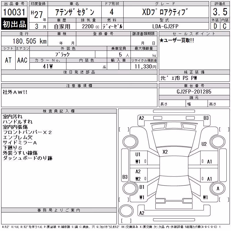MAZDA ATENZA