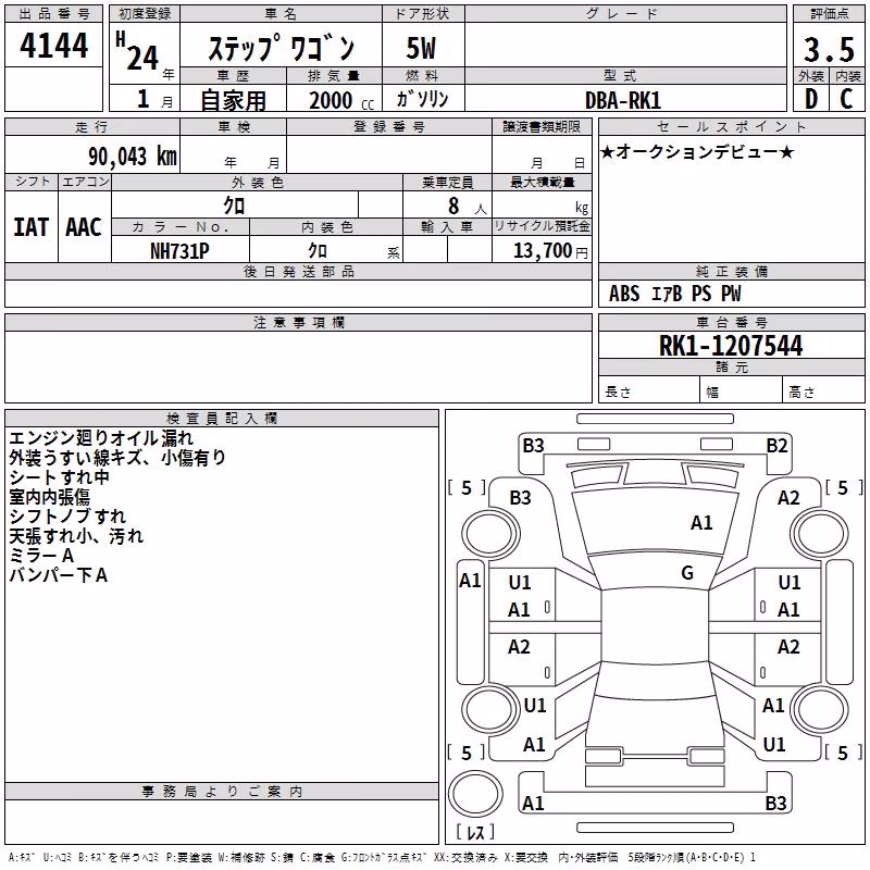 HONDA STEPWGN