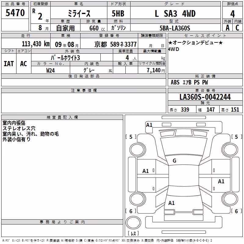 DAIHATSU MIRA E:S
