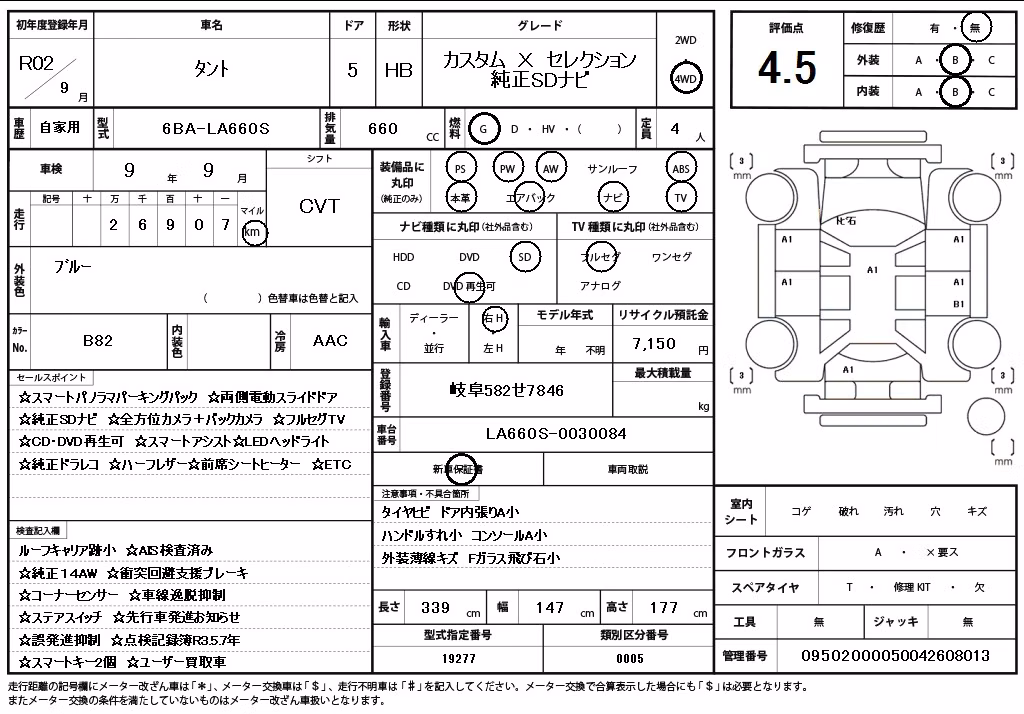 DAIHATSU TANTO