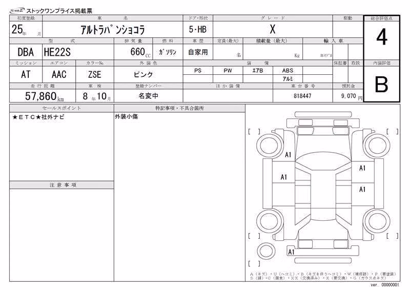 SUZUKI ALTO LAPIN