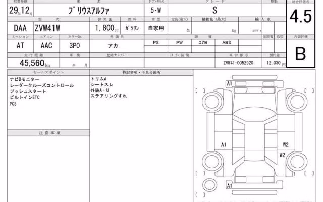 TOYOTA PRIUS ALPHA
