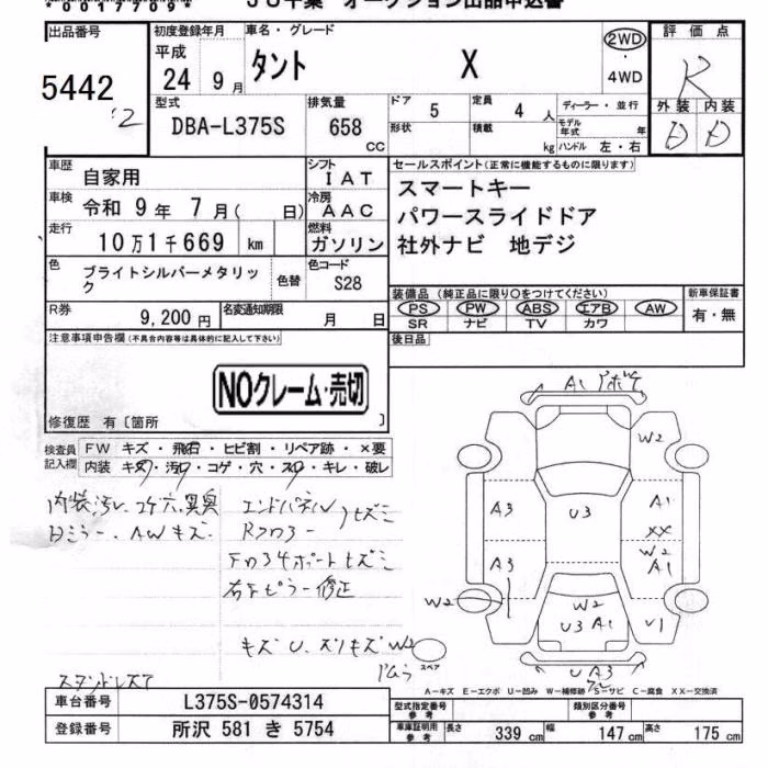 DAIHATSU TANTO