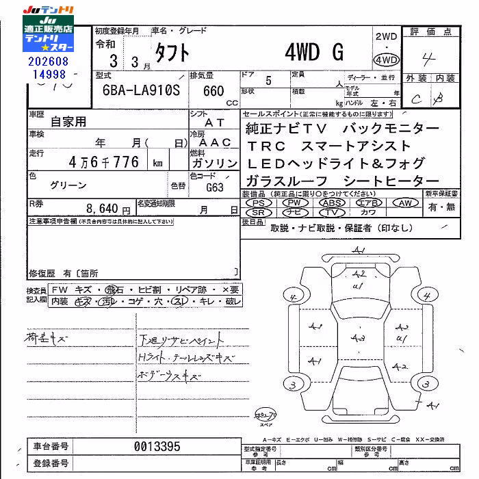 DAIHATSU TAFT