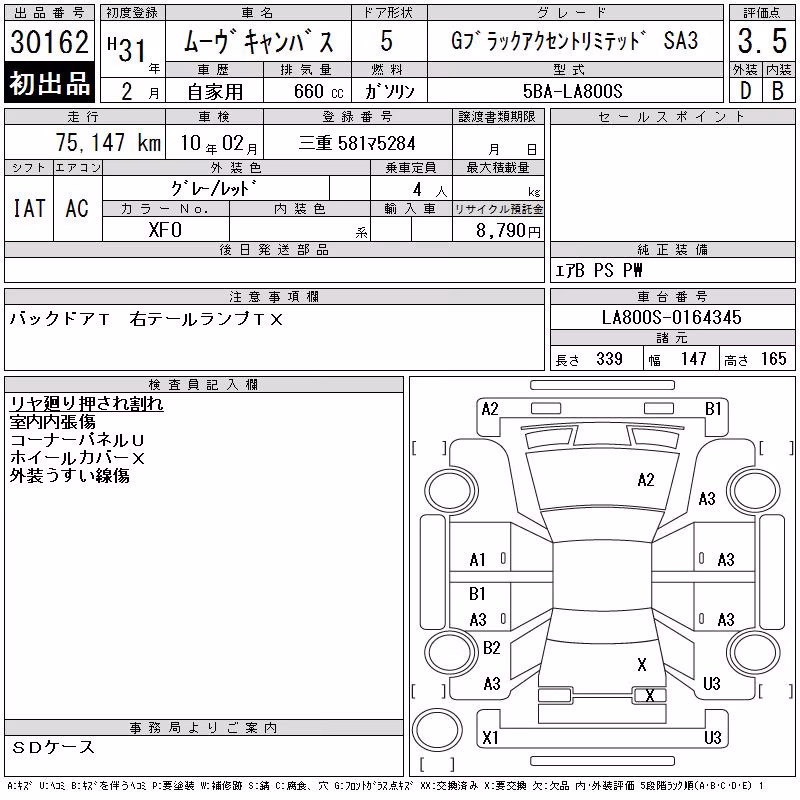 DAIHATSU MOVE CANBUS