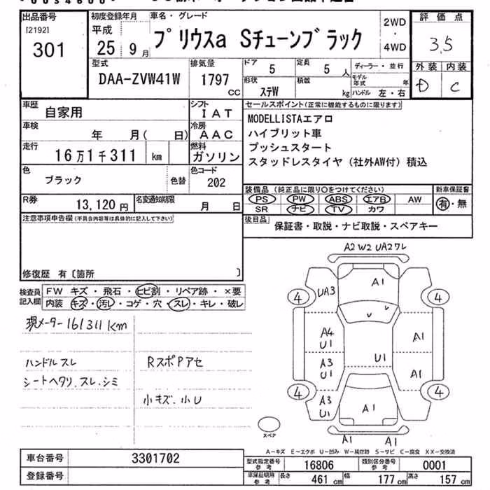 TOYOTA PRIUS ALPHA