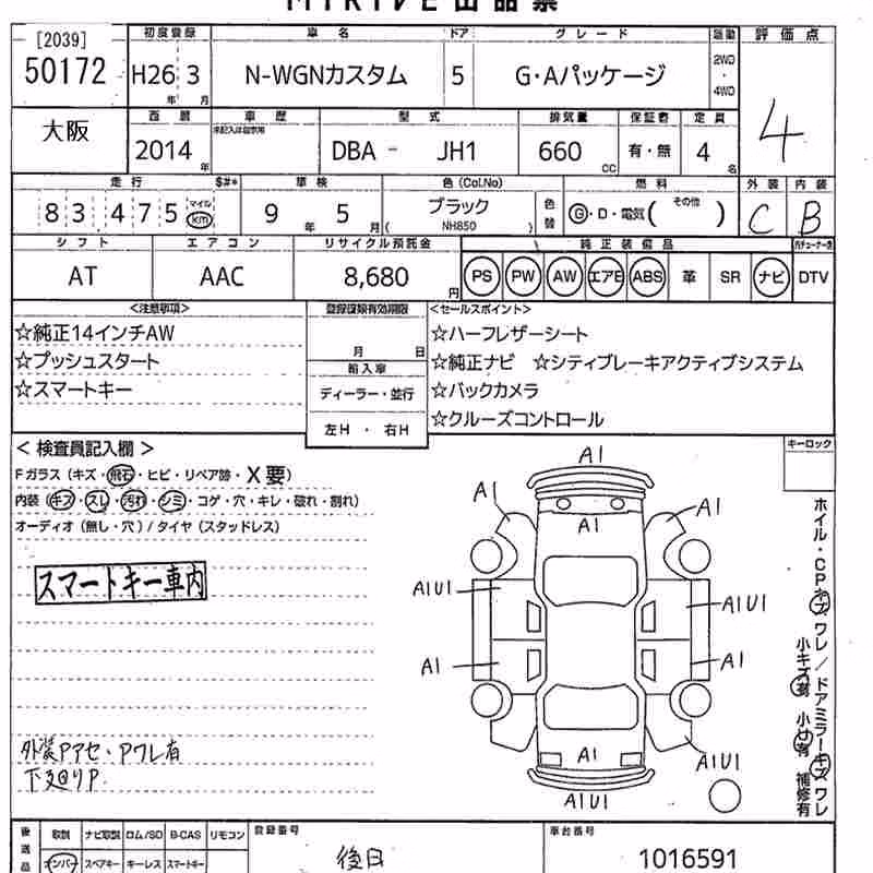 HONDA N-WGN