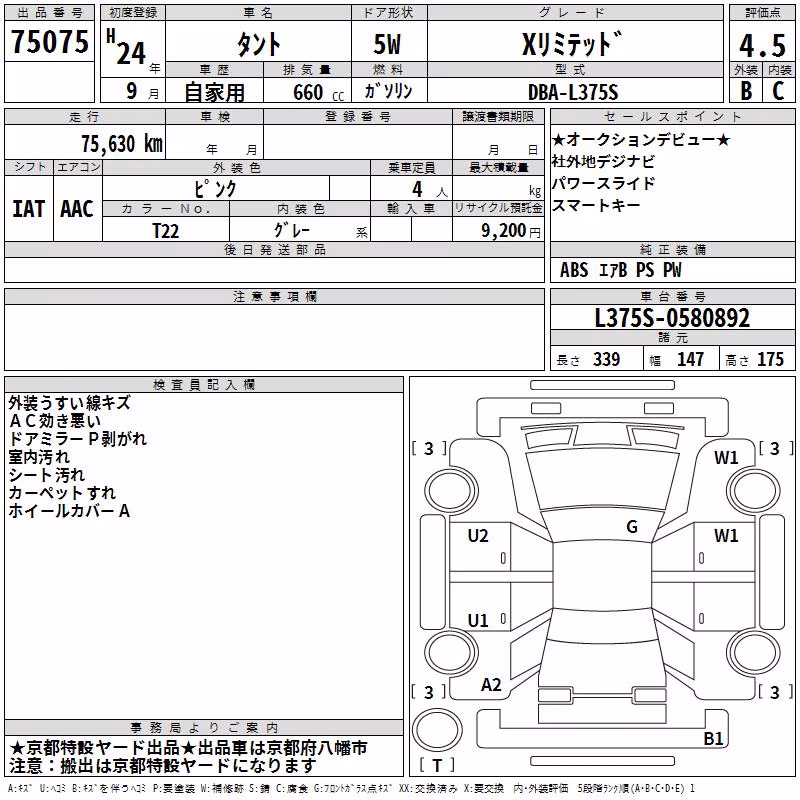 DAIHATSU TANTO