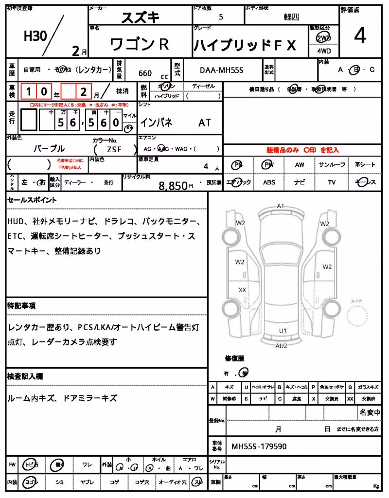 SUZUKI WAGON R