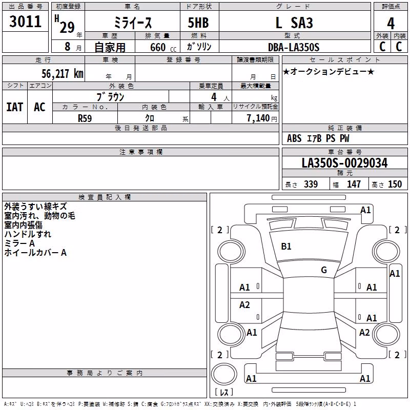 DAIHATSU MIRA E:S