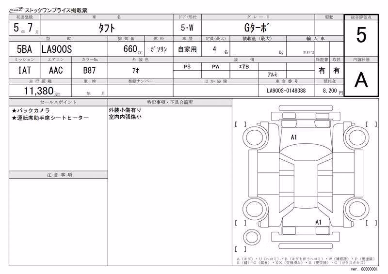 DAIHATSU TAFT