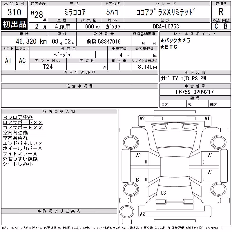DAIHATSU MIRA COCOA