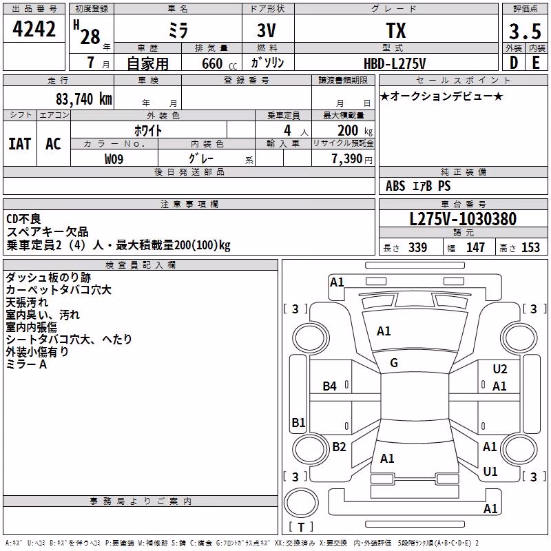 DAIHATSU MIRA