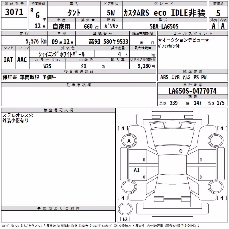 DAIHATSU TANTO
