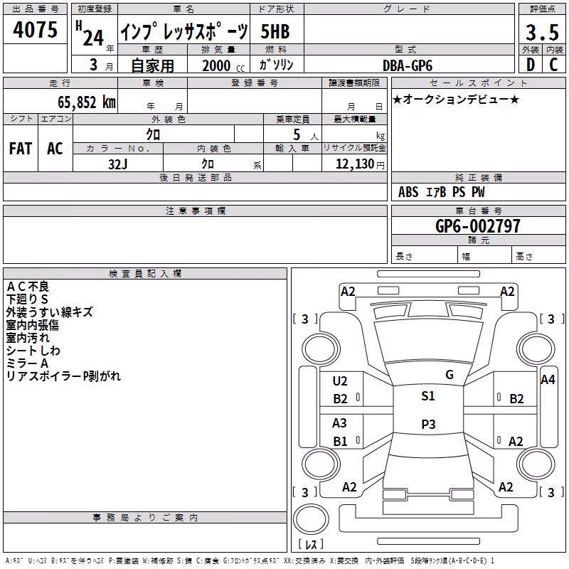 SUBARU IMPREZA